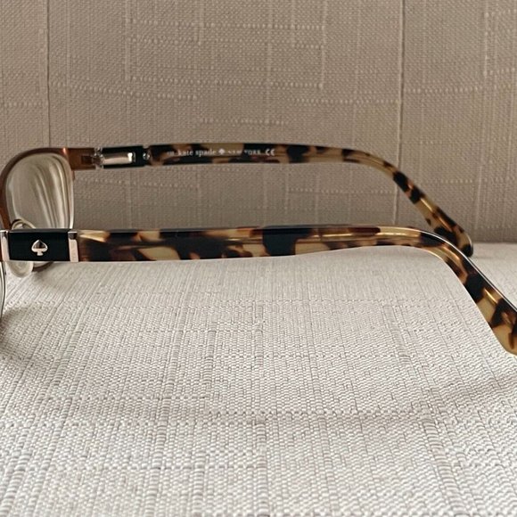 Kate Spade New York Women Eyeglasses Frame Brown Tone JAYLA Glasses Frame 52[]17 - Picture 4 of 12